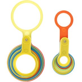 SEWACC 2 Sets Fruit Measuring Circles and Diameter Gauge Rings for Accurate Fruit Size Grading and Sorting, Vegetable Radius Measuring Tool for Pears and Harvest Picking in Kuwait