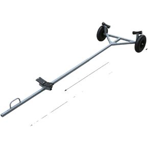 Portable Boat Trailer Frame Compatible with Inflatable Rubber Dinghy Assault Boat Fishing Boat in Kuwait
