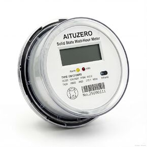 Digital Electric Sub Meters for Landlords, 120/240V CL200 Single Phase 3 Wire, Electricity Usage Meter, Power Energy Meter, kWh Sub Meter, ANSI Form 2S Electric Submeters for RV Power, Rental Units in Saudi Arabia