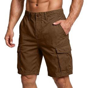 Men's Cargo Shorts Quick Dry Lightweight Drawstring Elastic Waist in Kuwait