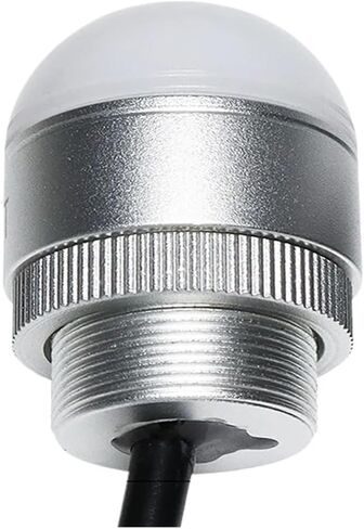 30mm Tri‑Color LED Warning Light 12V24V Waterproof Signal Indicator Lamp for Machine Tool Equipment Industrial Machiner(12V Black Flashing) in Kuwait