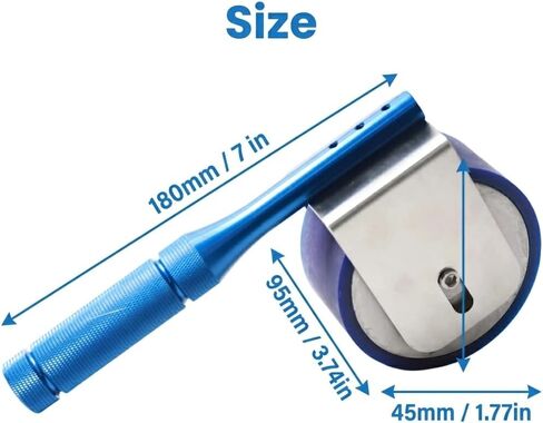 Manual Adhesive Test Standard Roller (2000g) - Precision Tape Adhesion Tester for PSTC-8, GB/T2792 & ISO 29862-2KG Standard Pressure Roller for Peel Strength & Holding Force Lab Testing in Kuwait