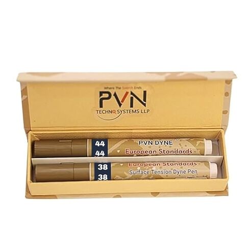 قلم PVN DYNE 38 و44 داين/سم [عبوة قيمة شعبية] لقياس معالجة التوتر السطحي، عبوة من قطعتين، وردي محمر in Kuwait