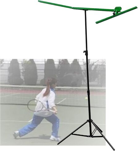 Tennis Ball Machine for Practice, Adjustable Height for Beginners,Compatible with Standard Pickleball (Balls Not Included),for Various Practices (Can Hold 20) in Kuwait