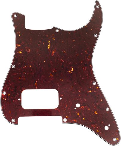 Musiclily Pro 11-Hole ST Guitar Pickguard للجيتار الكهربائي Squier Sonic Strat HT H، شفاف in Kuwait