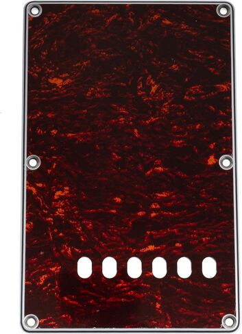 لوحة خلفية للجيتار من Musiclily Pro مكونة من 6 فتحات ST لجيتار Tagima TG-530 Strat Style SSS ذو 11 فتحة بيك جارد للجيتار الكهربائي، 3 طبقات باللون الأبيض in Kuwait