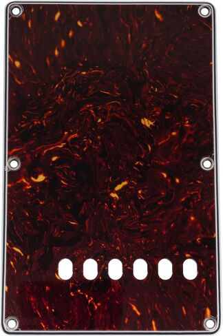 لوحة خلفية للجيتار من Musiclily Pro مكونة من 6 فتحات ST لجيتار Tagima TG-530 Strat Style SSS ذو 11 فتحة بيك جارد للجيتار الكهربائي، 3 طبقات باللون الأبيض in Kuwait
