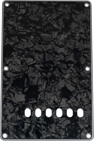 لوحة خلفية للجيتار من Musiclily Pro مكونة من 6 فتحات ST لجيتار Tagima TG-530 Strat Style SSS ذو 11 فتحة بيك جارد للجيتار الكهربائي، 3 طبقات باللون الأبيض in Kuwait