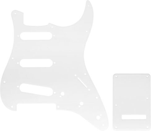 مجموعة جيتار من Musiclily Pro مكونة من 11 فتحة ST ولوحة خلفية للجيتار الكهربائي Squier Sonic Strat SSS، 3 طبقات باللون الأسود in Kuwait