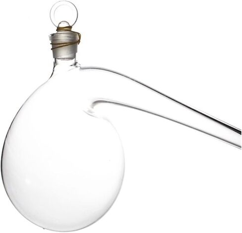 500ml Lab Distilling Flasks Retort with Ground Glass Stopper Borosilicate 3.3 Glass Heat Resistant Distillation Lab Distilling Flasks- Pack of 1 (Size : 500mL) in Kuwait