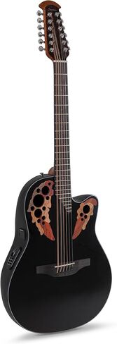 Ovation Elite Celebrity Mid-depth 12-string Black in Saudi Arabia