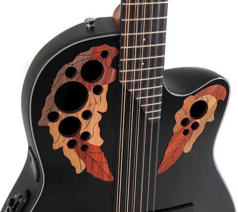 Ovation Elite Celebrity Mid-depth 12-string Black in Saudi Arabia