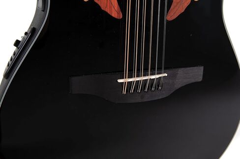 Ovation Elite Celebrity Mid-depth 12-string Black in Saudi Arabia