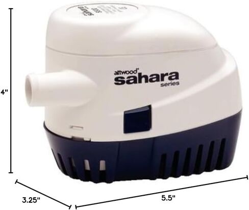 Attwd الصحراء مضخة ماء آسن للسيارات 500gph 4505-7 in Kuwait