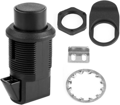 Southco 93-304 Push Button Boat Door Latch Black Push Button Latch Plastic Push to Close Latch Glove Box Latch in Saudi Arabia