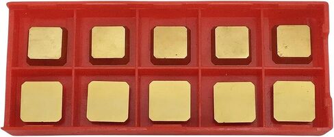 Box of 10 Pieces Tin Coated SEKN 42 AFTN Insert 1/8 Inch Thickness in Kuwait