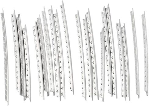 20pcs 2.0mm Guitar Fret Wire Set – Chrome Copper Fretwire for Classical & Folk Guitars, High-Strength Fretboard Replacement Accessory‌ in Kuwait