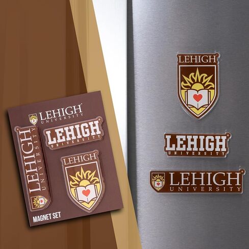 Desert Cactus Lehigh University Acrylic Magnet 3 Pack LU Mountain Hawks Decorative Design Officially Licensed (Magnet Set A) in Kuwait