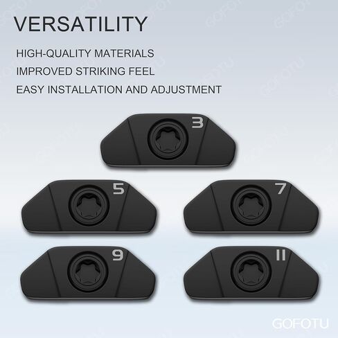 وزن رأس الجولف متوافق مع وزن رأس السائق Titleist GTS2/GTS4 5 قطعة وزن مع مفتاح ربط قطعة واحدة in Kuwait