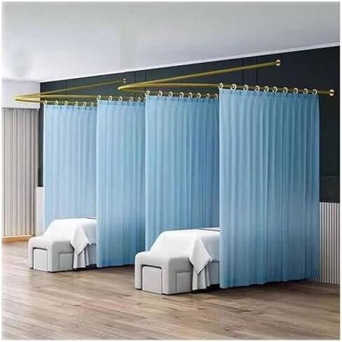 Beau Salon Wrought Iron U-Shaped Support Rods, Diagonal Design, Durable for Hospital Wards, Color 4, 120cm Wide, Heavy-Duty, Easy Installation in Kuwait