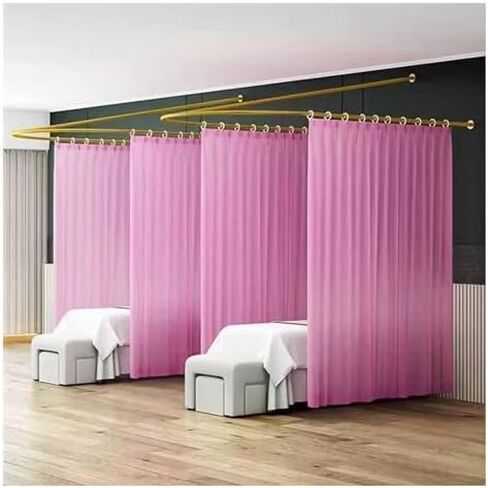Beau Salon Wrought Iron U-Shaped Support Rods, Diagonal Design, Durable for Hospital Wards, Color 4, 120cm Wide, Heavy-Duty, Easy Installation in Kuwait