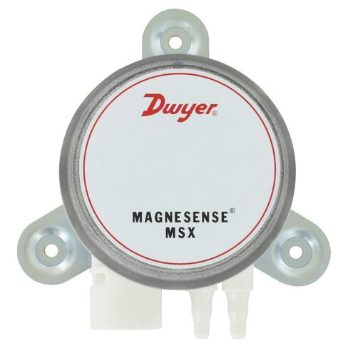 جهاز إرسال الضغط التفاضلي Dwyer MSX Magnesense، MSX-W12-IN، حامل على الحائط، مخرجات التيار/الجهد العالمي، أحادي الاتجاه، نطاق 1، 2، 3، 5 بوصات مرحاض in Kuwait