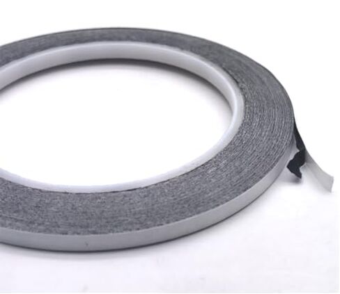 25m Conductive Carbon Tape - Double-Sided for SEM/EDS Sample Prep | High Conductivity(5mm(W) x25m(L)) in Kuwait