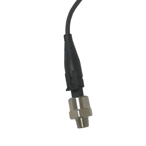PRM Industrial Pressure Transducer, 0-50 PSI Range, 4-20mA Output Signal, 1/4" NPT Male Connection, 24VDC Input, Heavy Duty Stainless Steel Sensor for Air, Gas, and Water Systems in Kuwait