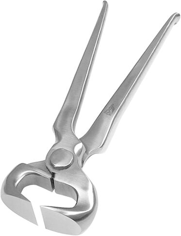 10-Inch Miniature Hoof Nipper | Chrome Vanadium Steel, No-Spring Farrier Tool for FOAL, Shetland, Miniature, Donkey & Pony Hoof Care | Ergonomic Grip & Precision Blades in Kuwait