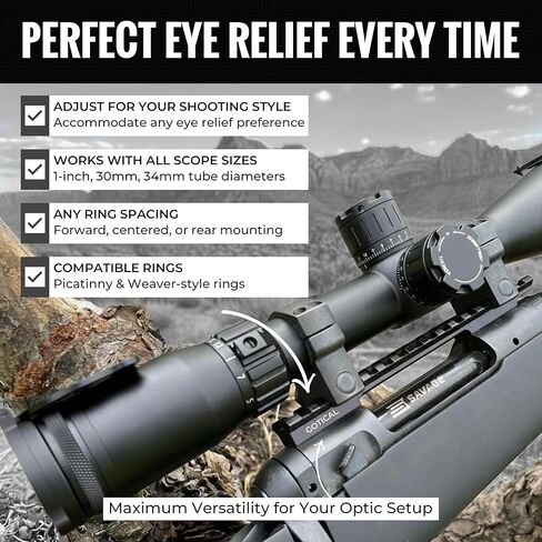 Gotical Scope Picatinny Rail Mount for Savage Short Action Round Back استقبال مع 0 MOA متوافق مع Savage Accu-Trigger 10/11 / 12/14 / 16/110 بنادق الحركة القصيرة in Kuwait
