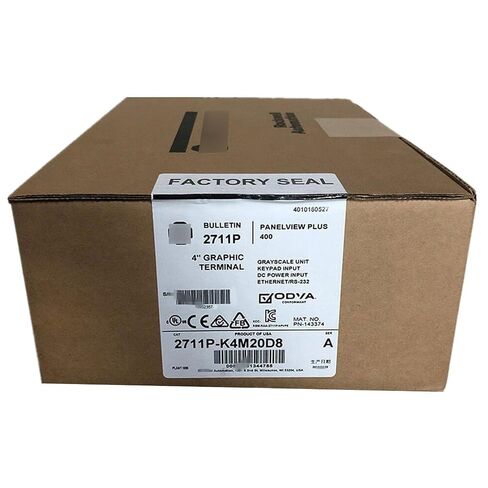 2711P-K4M20D8 لوحة اللمس 2711PK4M20D8 PanelView Plus 6 4 لوحة مفاتيح مختومة في الصندوق ضمان لمدة سنة واحدة سريعًا in Kuwait