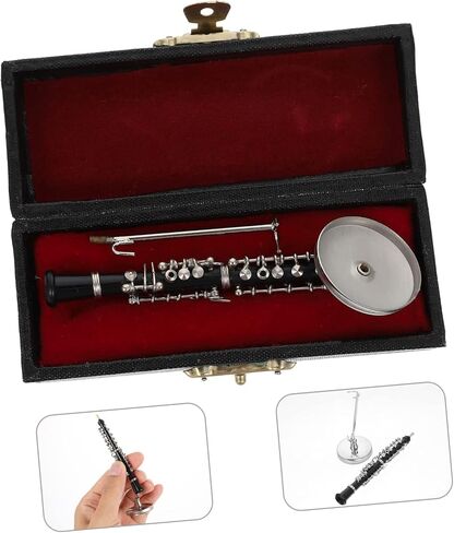 Mini Oboe Model for Home Simulation Oboe Decoration for Nursery Office Home in Saudi Arabia