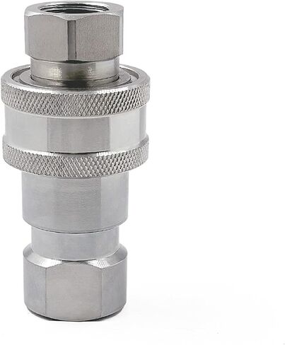 1/2 "NPT Thread ISO7241-B قارنات التوصيل/الوصلات الهيدروليكية السريعة 1/2" حجم الجسم مع أغطية الغبار in Kuwait