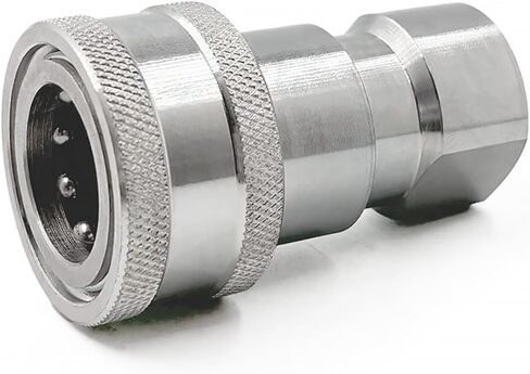 1/2 "NPT Thread ISO7241-B قارنات التوصيل/الوصلات الهيدروليكية السريعة 1/2" حجم الجسم مع أغطية الغبار in Kuwait