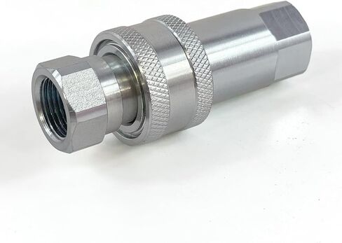 2 مجموعات 3/8 "NPT الموضوع ISO7241-1A مقرنة قطع الاتصال الهيدروليكي السريع / مجموعة اقتران سريعة مع أغطية الغبار in Kuwait