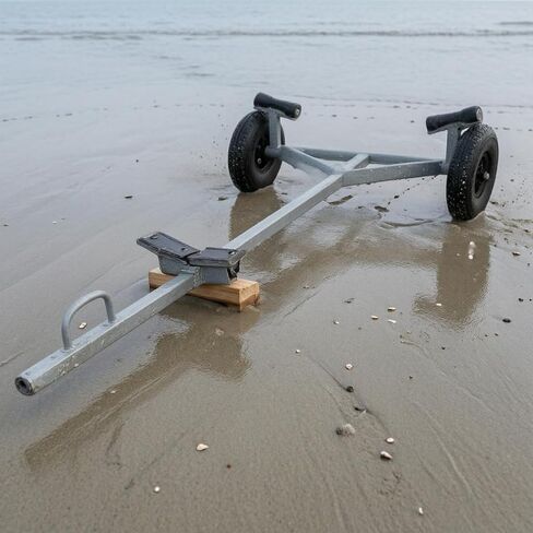 Portable Boat Trailer Front Pull Handle Steel Boat Trailer Frame Rear Support Brackets in Kuwait