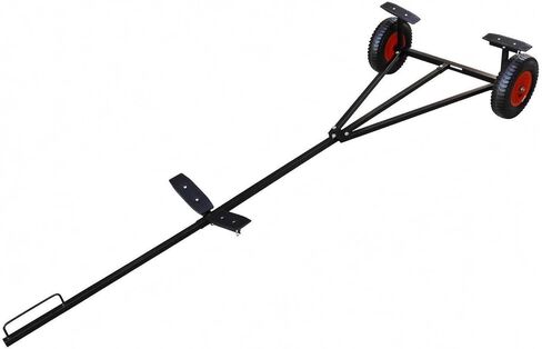 Qianly Portable Boat Trailer Adjustable Length Boat Trailer Frame 190 Kg Load Capacity in Kuwait