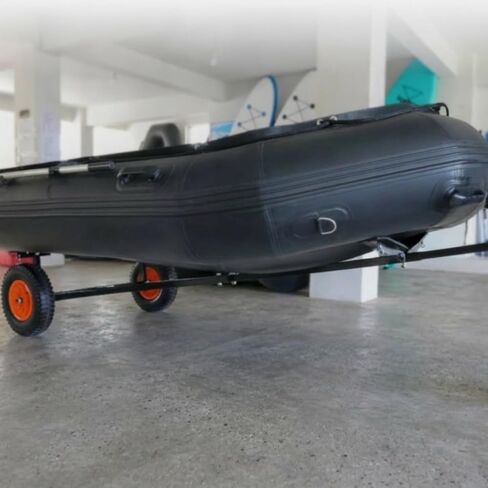 Qianly Portable Boat Trailer Adjustable Length Boat Trailer Frame 190 Kg Load Capacity in Kuwait