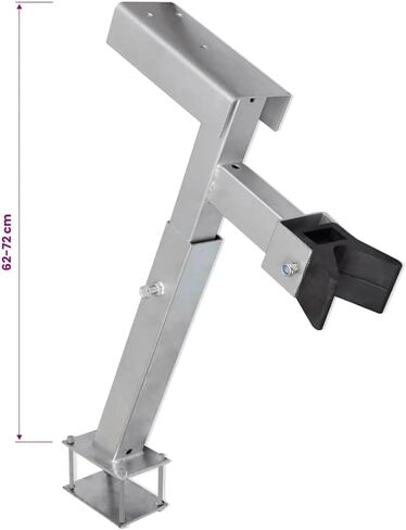 Boat Trailer Winch Stand 1100-2200 lb Steel | Heavy-Duty Steel, Weather-Proof, 2'4" Adjustable, Easy to Install in Saudi Arabia