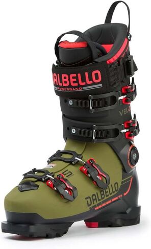 حذاء التزلج Dalbello Sports، Veloce 120 MV - 2026، أسود/زيتوني، 26.5 in Kuwait