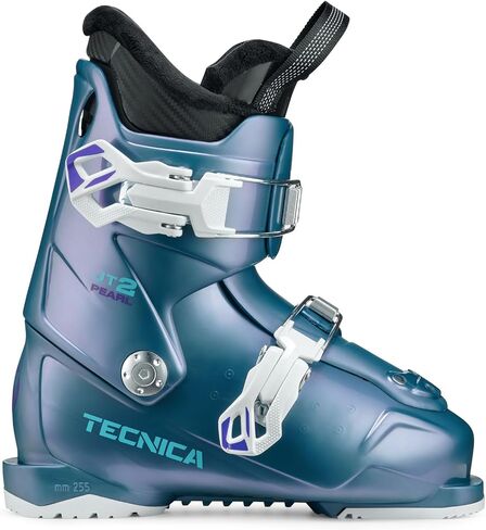 أحذية التزلج Tecnica Junior Jt 2 Pearl - أحذية تزلج مرنة عالية الأداء لجميع الجبال جونيور لاست سوفت للمتزلجين المبتدئين، Blu iRide Medium، 16.5، الأخير: Jr in Kuwait
