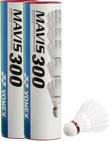 YONEX Mavis 300 White Shuttlecocks - (1 Dozen) in Saudi Arabia