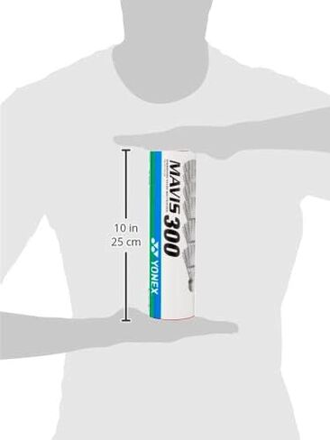 YONEX Mavis 300 White Shuttlecocks - (1 Dozen) in Saudi Arabia