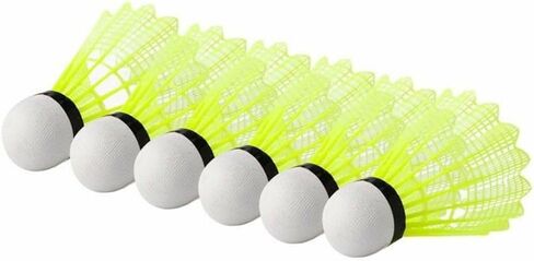 Stable Sports Nylon Badminton Shuttlecocks for Outdoor Training - 6 Pack in Kuwait