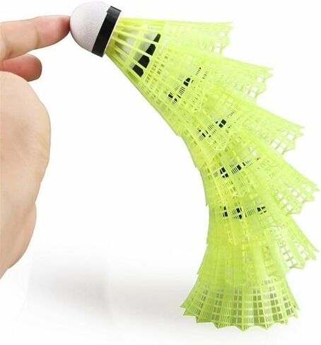 Stable Sports Nylon Badminton Shuttlecocks for Outdoor Training - 6 Pack in Kuwait