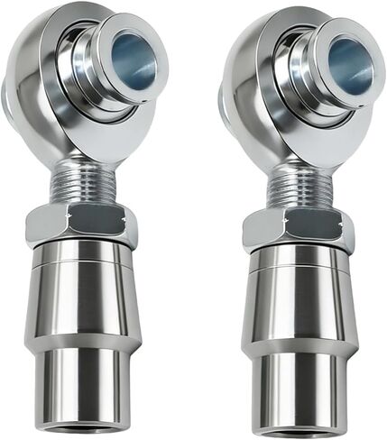 Hoypeyfiy 2 أزواج 5/8 بوصة Heim Joint Rod End Kit، 0.625 "Chromoly Panhard Kit، تتضمن خيط اليد اليمنى واليسرى مع محول أنبوب وجوز المربى in Kuwait