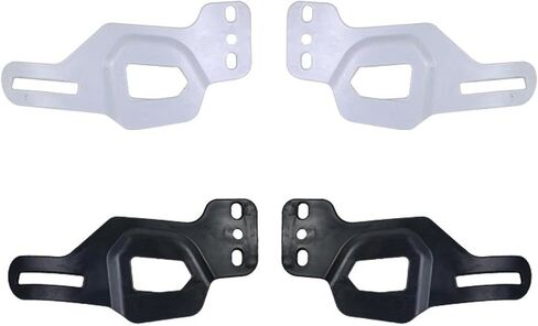 Hockey Helmet Ear Guards 2Pcs, Lightweight PP Protector for Most Brand Helmets, Easy Install Hockey Accessories for Competition, White in Kuwait