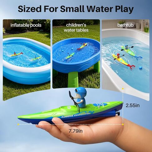 Syma 2 Pack RC Boats for Kids 8-12 ، قوارب التحكم عن بعد مع 3 كرات مغناطيسية ، 40 دقيقة وقت اللعب (بطارية واحدة) ، مصابيح LED ، ألعاب مائية مثالية للمسبح ، منسوب المياه وحوض الاستحمام in Kuwait