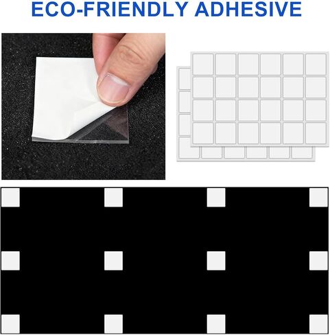 4 Pack Thick Acoustic Foam Panels 48" x 24" x 2" High-Density Soundproof Foam Wall Panels Ceiling Acoustic Quick-Recovery Noise Dampening for Home Office, Recording Room, Studio in Kuwait