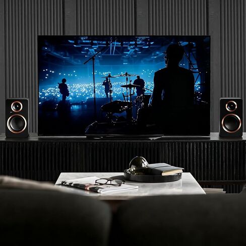 4 Pack Thick Acoustic Foam Panels 48" x 24" x 2" High-Density Soundproof Foam Wall Panels Ceiling Acoustic Quick-Recovery Noise Dampening for Home Office, Recording Room, Studio in Kuwait